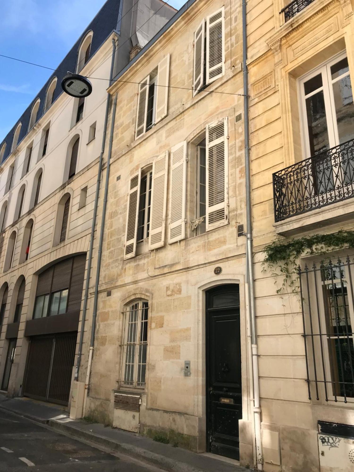 Studio De 30 M2 Dans Le Triangle D'Or De Bordeaux Zewnętrze zdjęcie